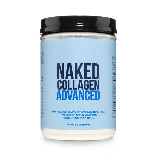 Collagen Peptides with Hyaluronic Acid | Naked Collagen Advanced - 1.3 LB