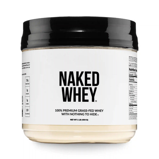 Grass Fed Whey Protein Powder | Naked Whey - 1LB