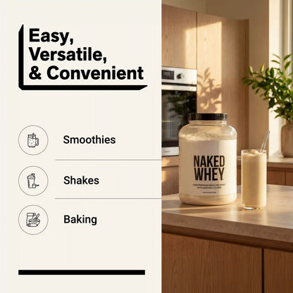 Grass Fed Whey Protein Powder | Naked Whey - 5LB