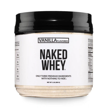 Vanilla Whey Protein Powder 1lb | Naked Vanilla Whey - 1LB