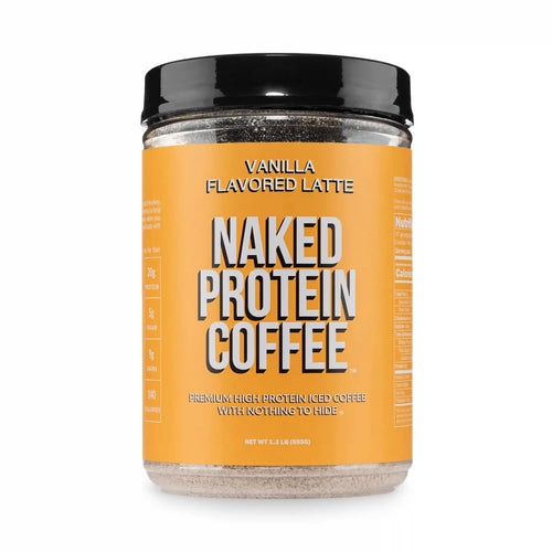 Vanilla Latte Protein Iced Coffee | Naked Protein Coffee - 17 Servings