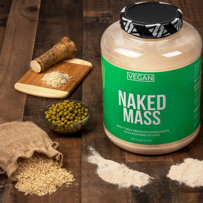 Vegan Mass Gainer Supplement | Naked Vegan Mass - 12LB